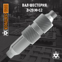 Вал-шестерня Z=29 m=12